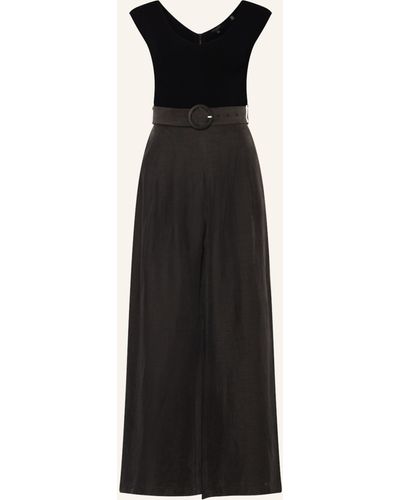 Ted Baker Jumpsuit TABBIAA im Materialmix - Schwarz