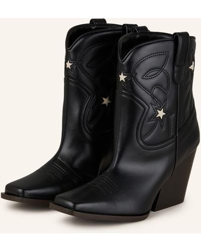 Stella McCartney Cowboy Boots - Schwarz