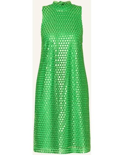 Ana Alcazar Kleid mit Pailletten - Grün