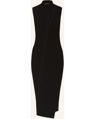 Versace Kleid mit Cut-out - Schwarz