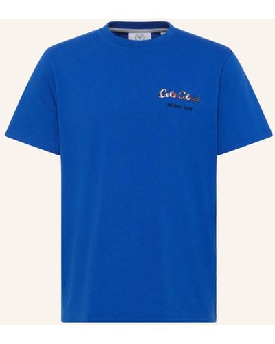 carlo colucci T-Shirt "Buon Appetito" DI COSIMO - Blau