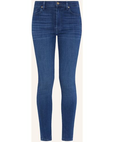 7 For All Mankind Jeans HW ANKLE SKINNY Skinny fit - Blau
