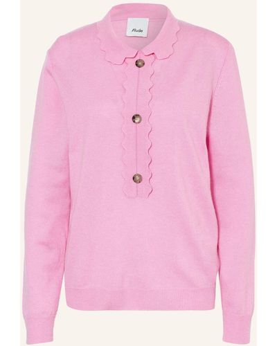 Allude Pullover mit Cashmere - Pink