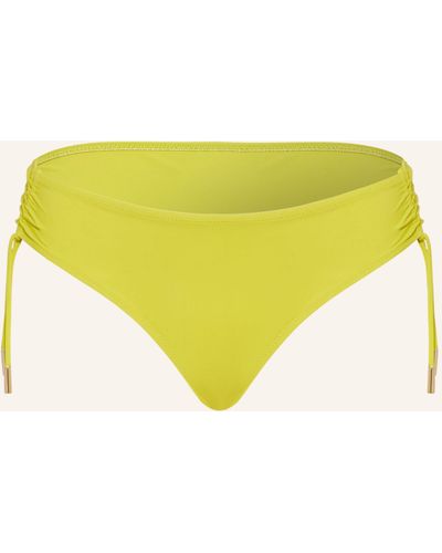 Maryan Mehlhorn Panty-Bikini-Hose SOLIDS mit UV-Schutz - Gelb