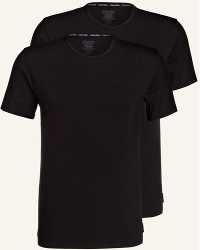 Calvin Klein 2er-Pack T-Shirts MODERN COTTON STRETCH - Schwarz