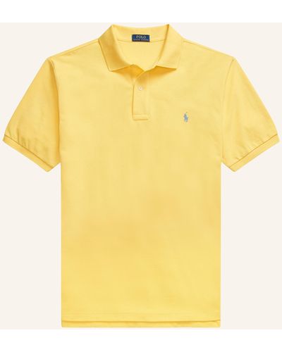 Ralph Lauren Piqué-Poloshirt - Gelb