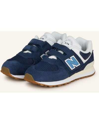New Balance Sneaker 574 - Blau