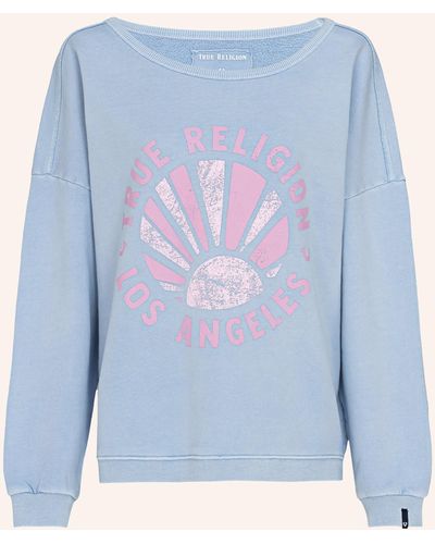 True Religion Sweatshirt MALIBU - Blau