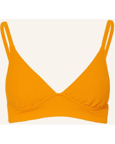 watercult Bralette-Bikini-Top PURE SENSES - Orange