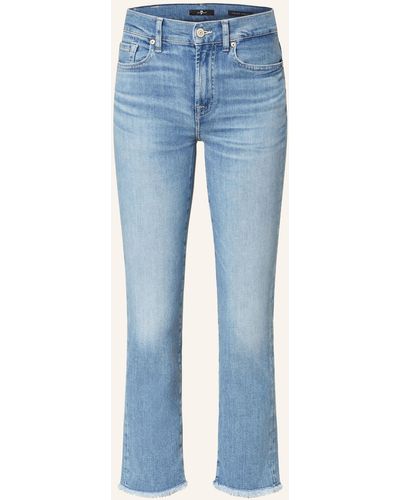 7 For All Mankind Skinny Jeans - Blau