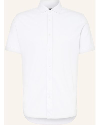 RAGMAN Kurzarm-Hemd Modern Fit - Weiß