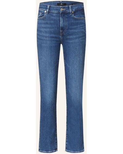 7 For All Mankind 7/8-Jeans THE STRAIGHT CROP - Blau