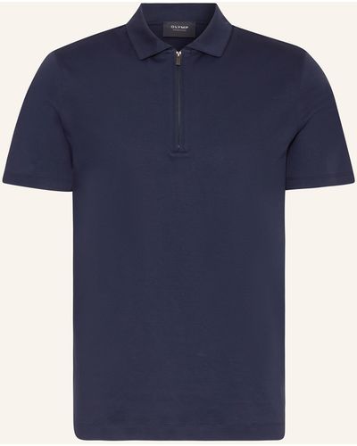 OLYMP SIGNATURE Jersey-Poloshirt casual fit - Blau
