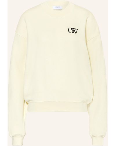 Off-White c/o Virgil Abloh Oversized-Sweatshirt - Natur