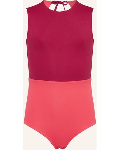 MYMARINI Badeanzug OUTFIT zum Wenden mit UV-Schutz 50+ - Pink