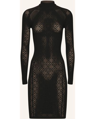 Wolford Kleid X SIMKHAI INTRICATE SHEER PATTERN - Schwarz