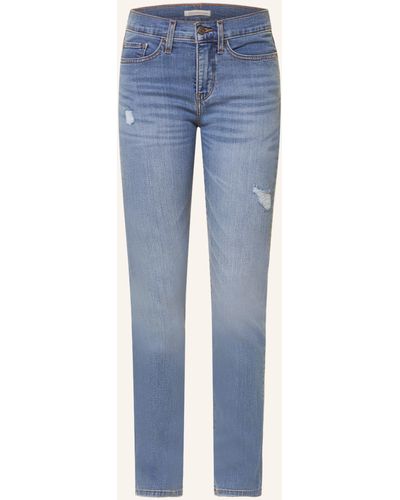 Levi's Straight Jeans 314 SHAPING - Blau