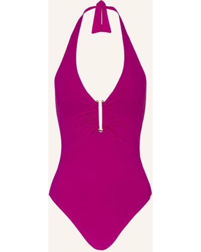Maryan Mehlhorn Neckholder-Badeanzug HONESTY - Pink