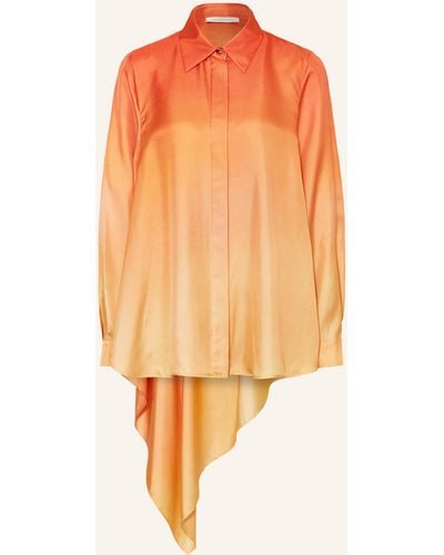 Zimmermann Hemdbluse TRANQUILITY aus Seide - Orange