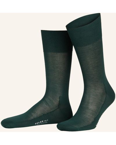 FALKE Socken LUXURY NO. 9 - Grün