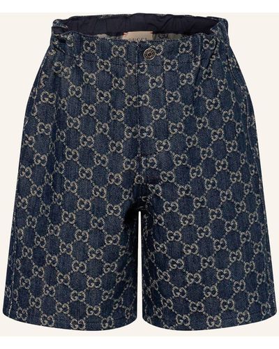 Gucci Jeans-Shorts - Blau