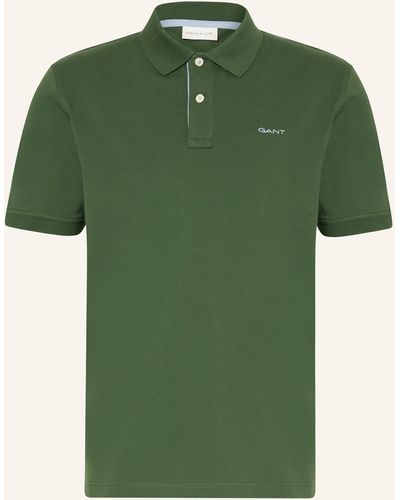 GANT Piqué-Poloshirt - Grün