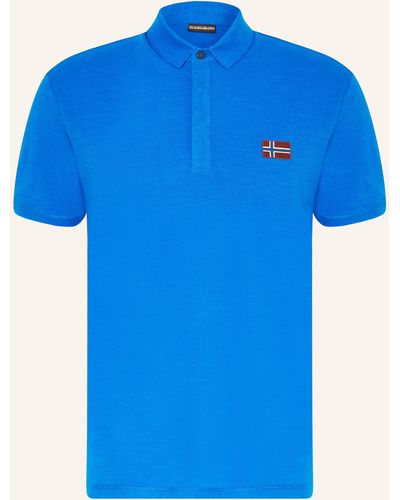 Napapijri Piqué-Poloshirt EBEA - Blau