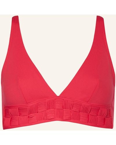 Maryan Mehlhorn Triangel-Bikini-Top SOFTLINE - Rot