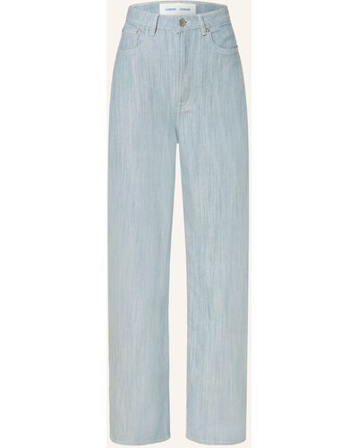Samsøe & Samsøe Straight Jeans SASHEILA - Blau