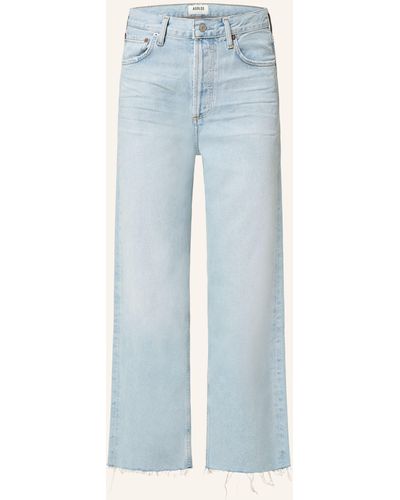 Agolde Straight Jeans REN - Blau