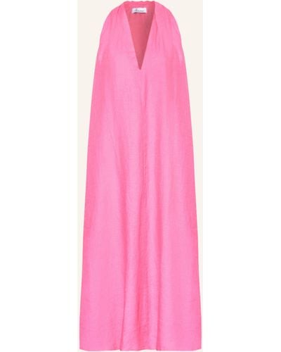 Princess Goes Hollywood Leinenkleid mit Cut-out - Pink
