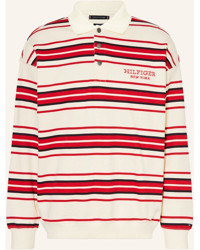 Tommy Hilfiger Rugbyshirt - Rot