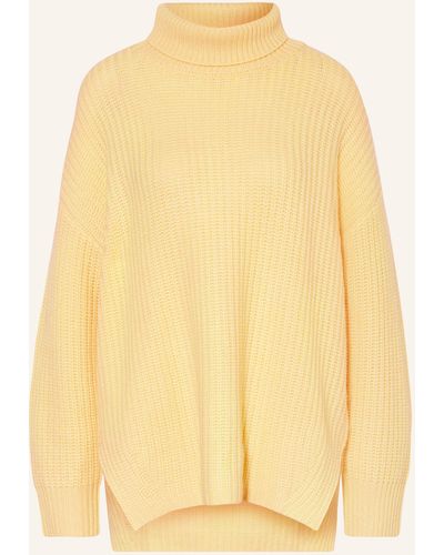 Lisa Yang Cashmere-Pullover THERESE - Gelb