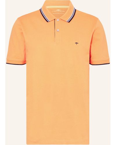 Fynch-Hatton Piqué-Poloshirt - Orange