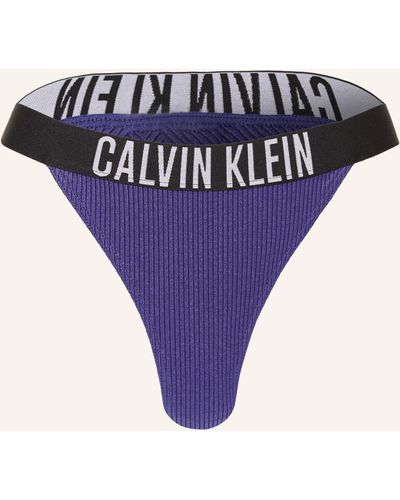Calvin Klein Brazilian-Bikini-Hose INTENSE POWER - Blau