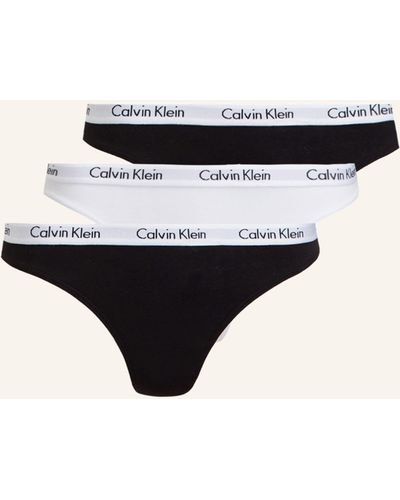 Calvin Klein 3er-Pack Strings CAROUSEL - Mehrfarbig