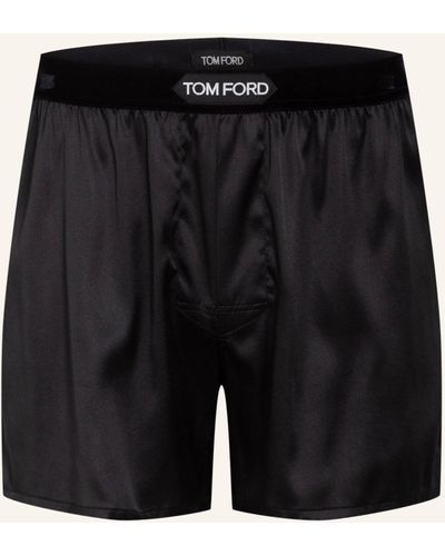 Tom Ford Boxershorts aus Seide - Schwarz