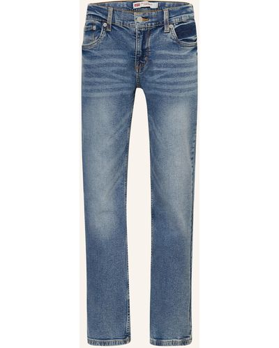 Levi's Jeans 551 Straight Fit - Blau