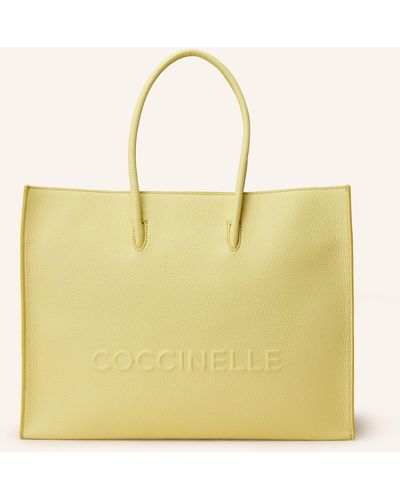 Coccinelle Shopper - Gelb