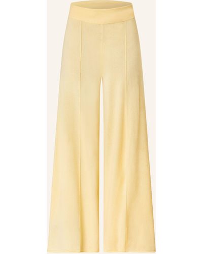 Lisa Yang Strickhose aus Cashmere - Gelb