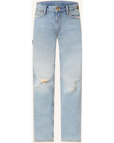 G-Star RAW Destroyed Jeans LENNEY BOOTCUT Regular Fit - Blau