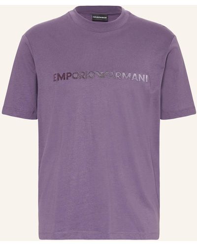 Emporio Armani T-Shirt - Lila