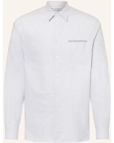 JW Anderson Oxfordhemd Comfort Fit - Weiß