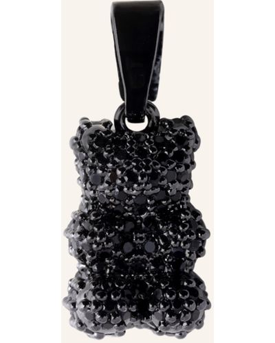 Crystal Haze Jewelry Anhänger BLACK PLATED NOSTALGIA BEAR by GLAMBOU - Natur