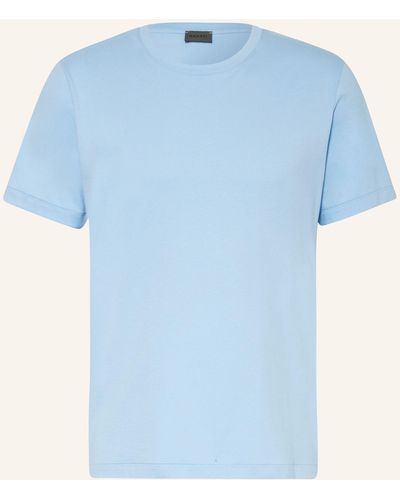 Hanro Schlafshirt LIVING - Blau