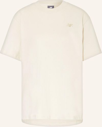 New Balance T-Shirt ATHLETICS - Natur