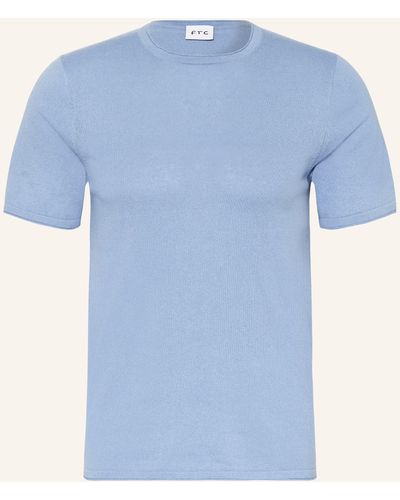 FTC Cashmere Strickshirt - Blau