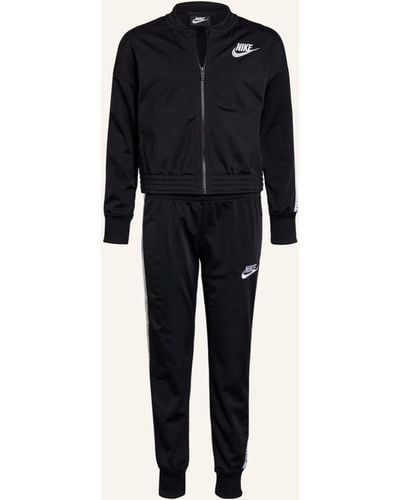 Nike Trainingsanzug mit Galonstreifen - Schwarz