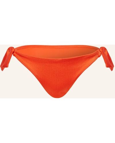 Cyell Triangel-Bikini-Hose SATIN TOMATO - Rot