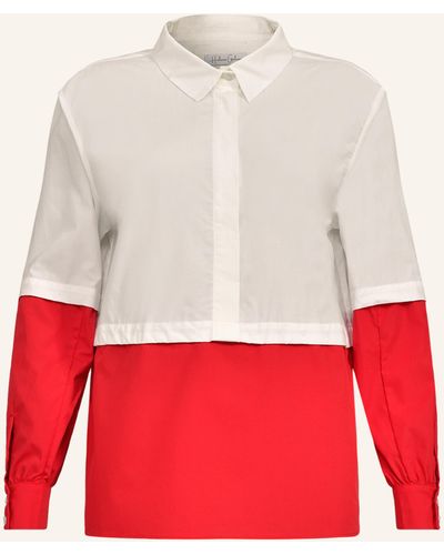 Helene Galwas 2-in-1 Bluse FABRIZIA - Rot